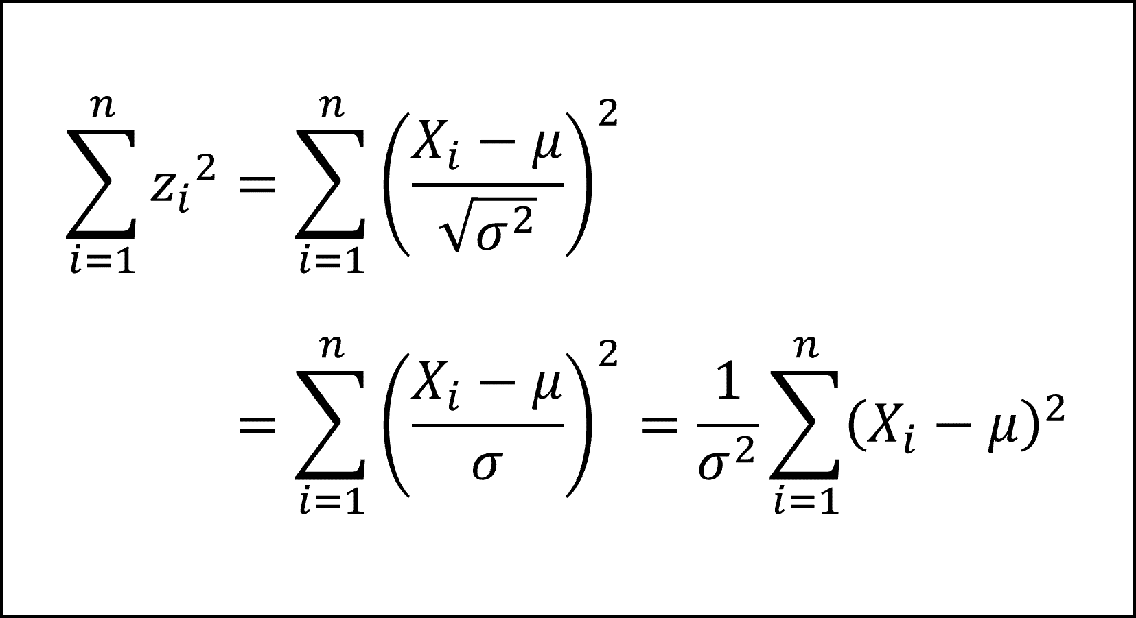 カイ二乗統計量①の計算01